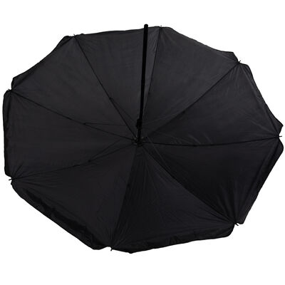 German Military Style 6' Patio Umbrella | Black, , large